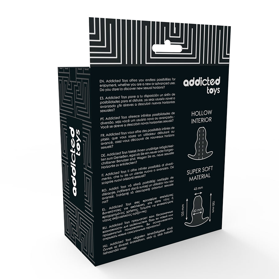 VICIADO GRANDE DILADOR ANAL DE 13 CM TRANSPARENTE