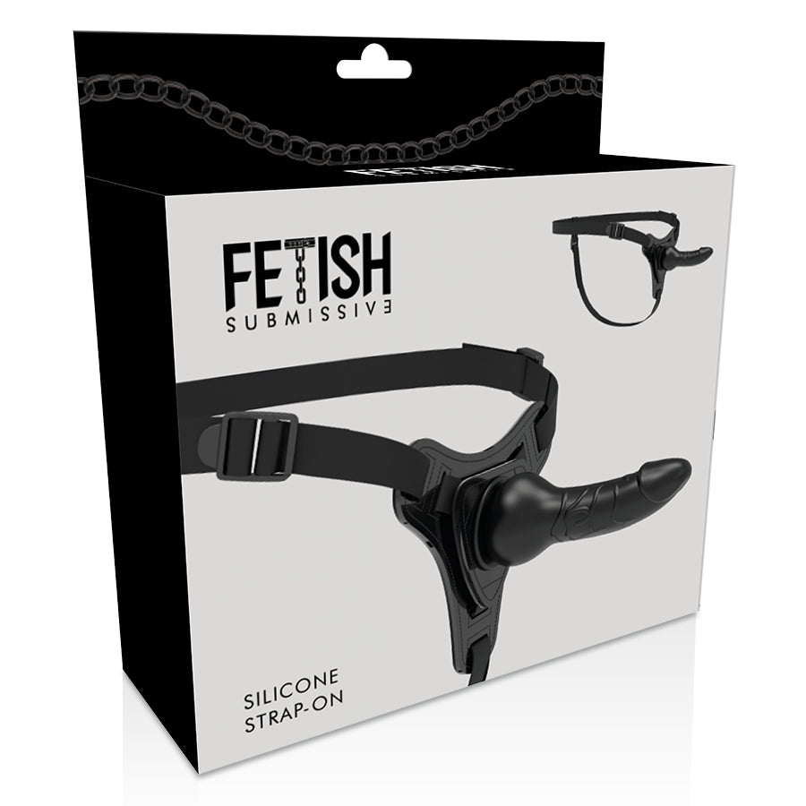FETISH SUBMISSIVE ARNeS SILICONA NEGRO REALISTIC 16CM