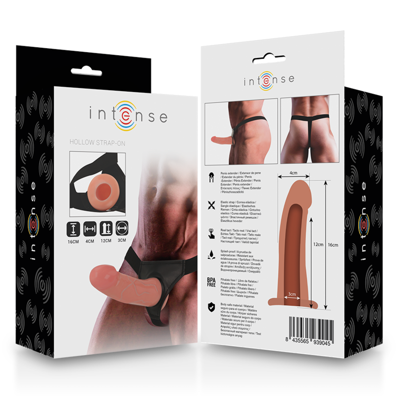 INTENSO EXTENSO DE STRAP ON OCO 16 X 3 CM