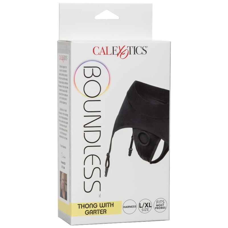 CALEX BOUNDLESS THONG COM GARTER L XL