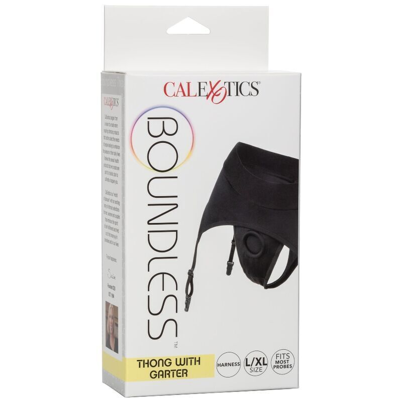 CALEX BOUNDLESS THONG COM GARTER S M