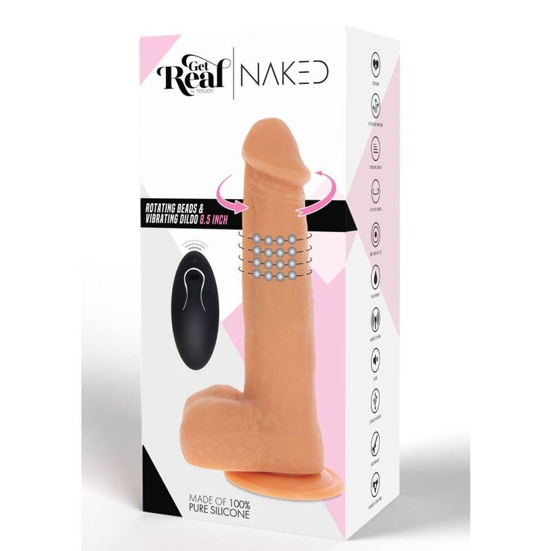 CAIA NA REAL CONTAS ROTATIVAS VIBRANDO PELE DILDO