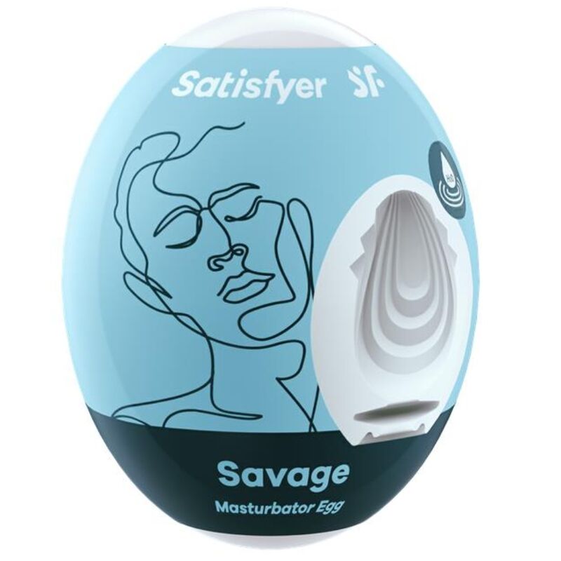 SATISFYER SAVAGE MASTURBATOR EGG