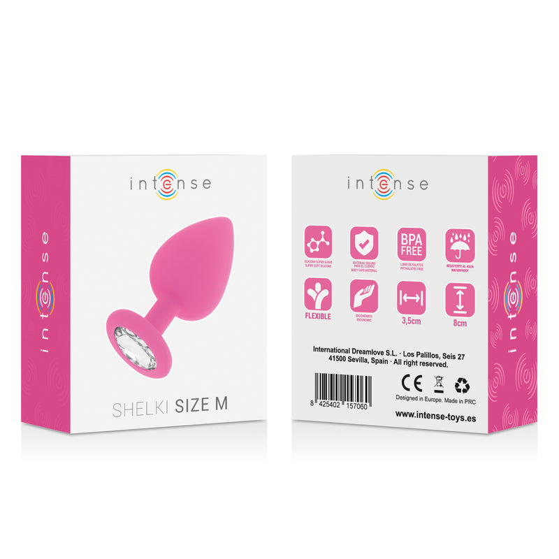 INTENSO SHELKI M PLUG ANAL HOT PINK