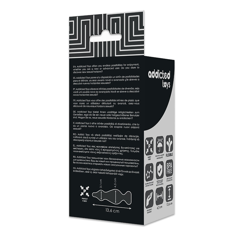 TOYS TOYS TOYS ANAL SEXUAL PLUG 136 CM PRETO