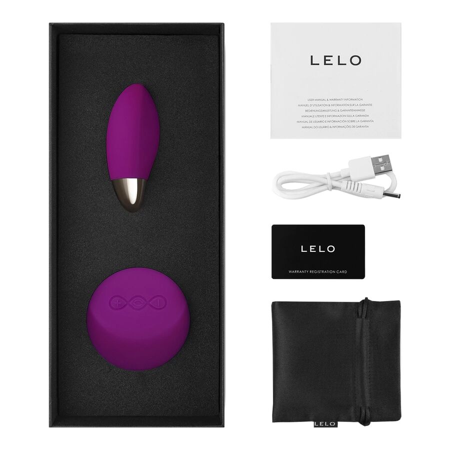 LELO LYLA 2 INSIGNIA DESIGN EDITION EGG MASSAGER DEEP ROSE