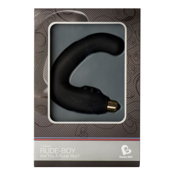 RUDE BOY 7 VELOCIDADE VIBRANTE MASSAGER PRETO
