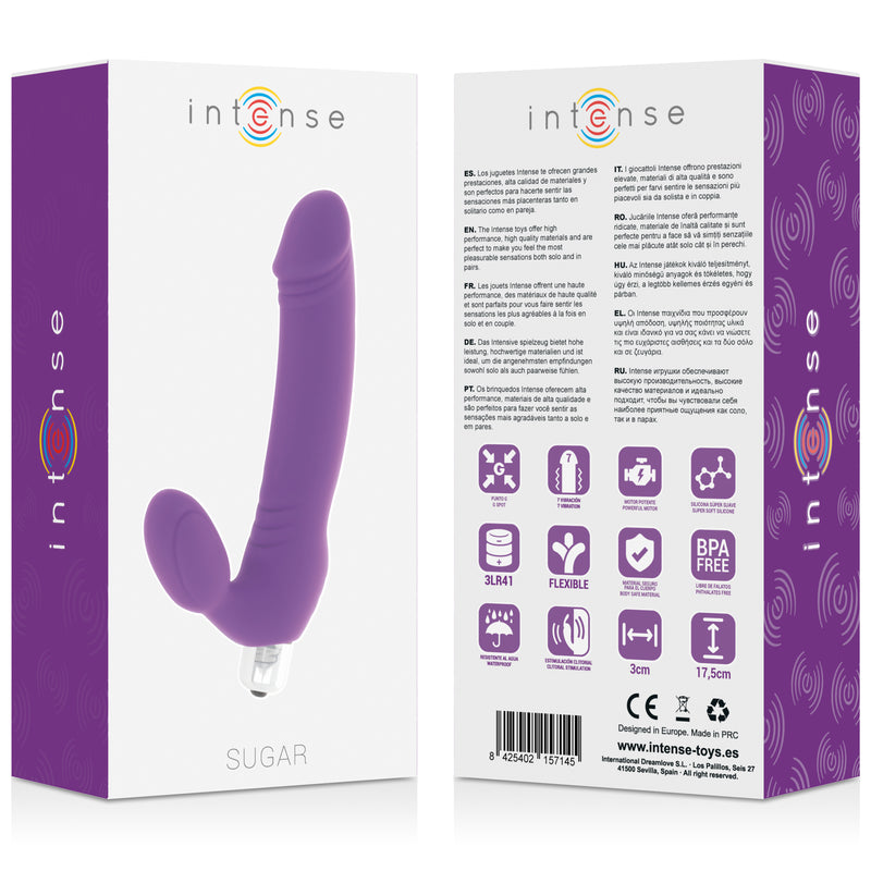 INTENSO AyuCAR SETE VELOCIDADES SILICONE ROXO