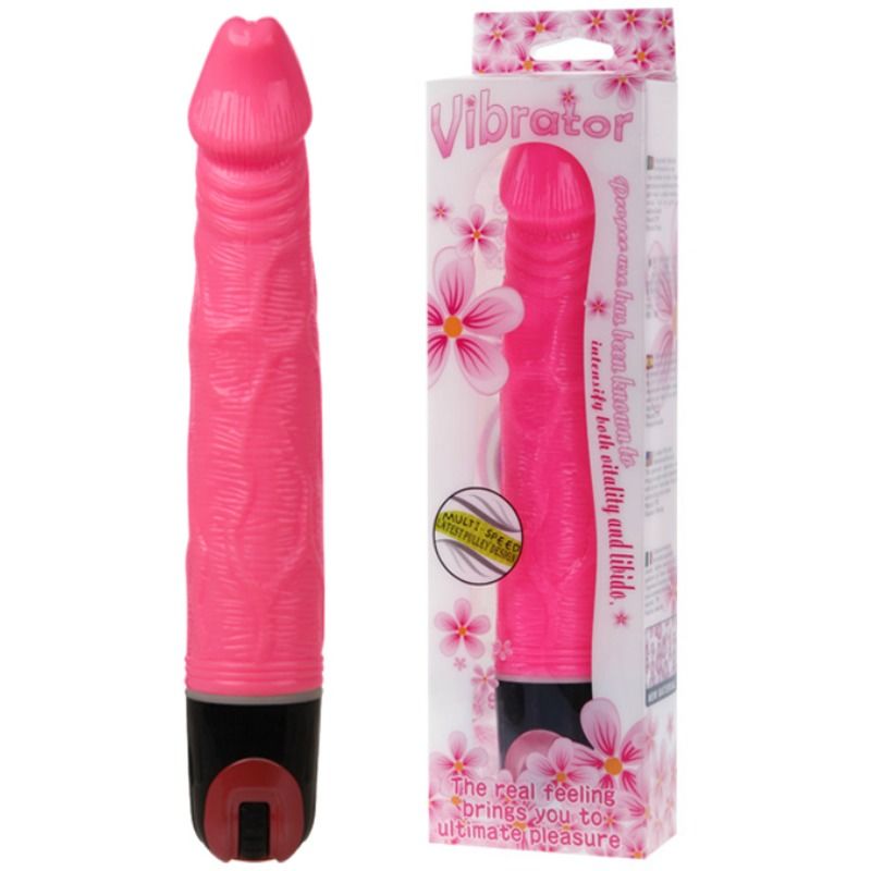 BAILE VIBRATOR MULTI SPEED 215 CM PINK