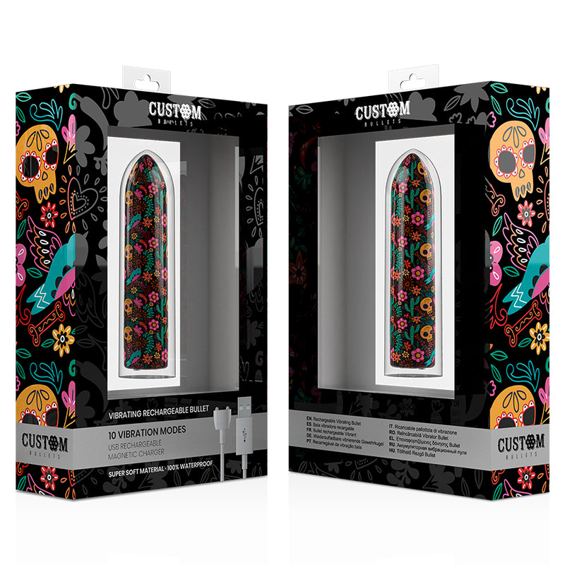 BALAS PERSONALIZADAS FLORAIS RECARREGaVEIS BALAS 10 INTENSIDADES