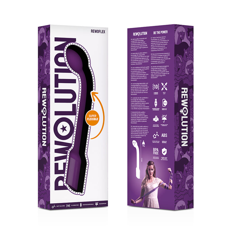 REWOLUTION REWOFLEX FLEXiVEL VIBRADOR ESTIMULADOR DO PONTO G