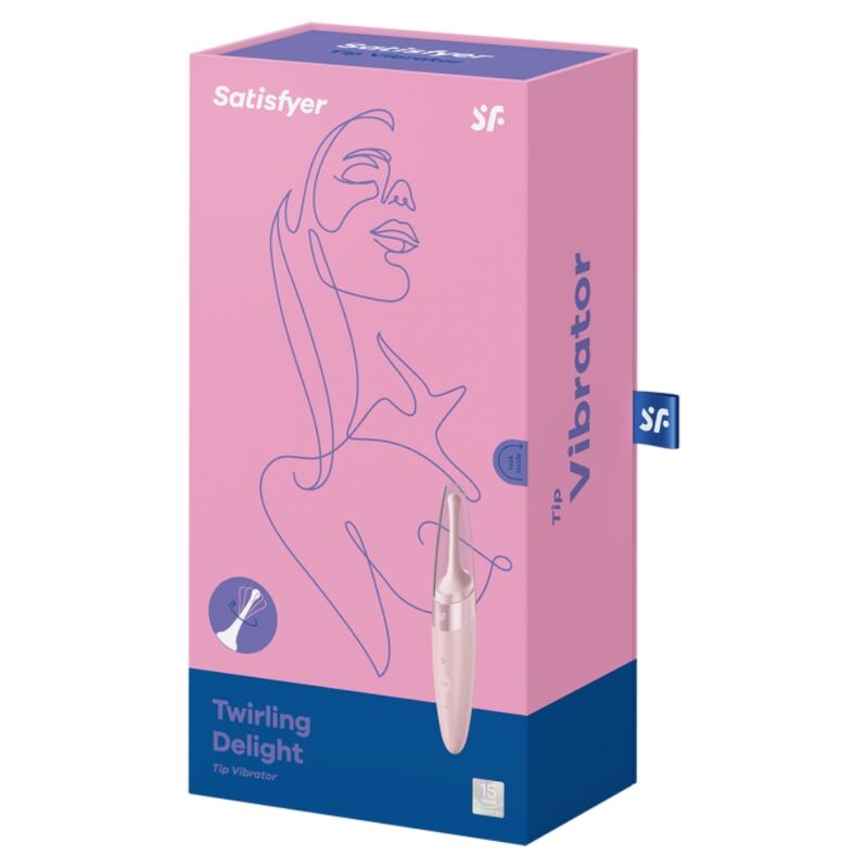 SATISFYER TWIRLING ALEGRIA CLIT PONTA ESTIMULANTE ROSA