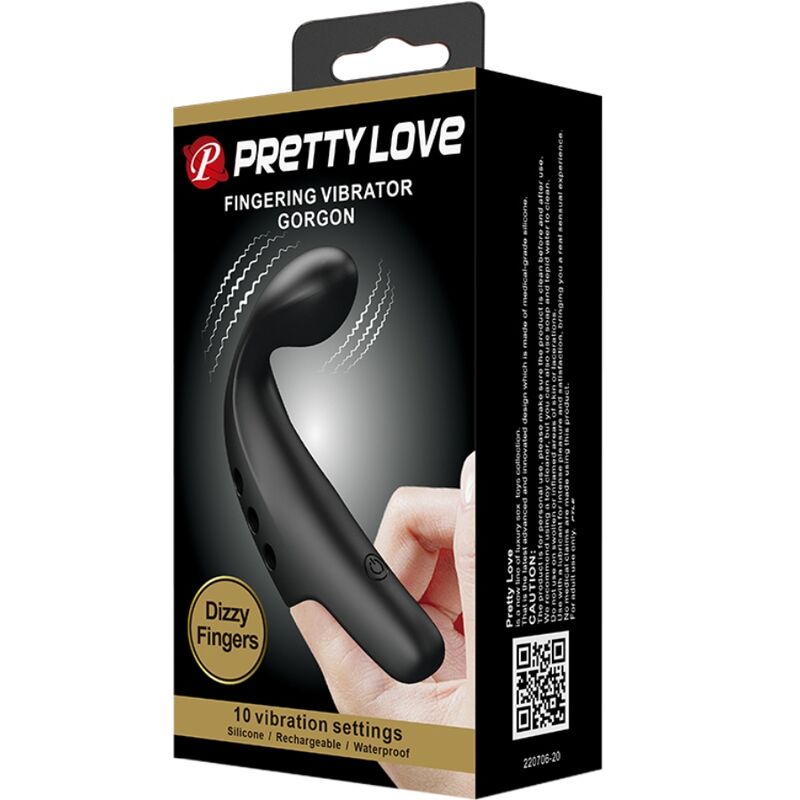PRETTY LOVE DIZZY FINGERS GORGON BLACK