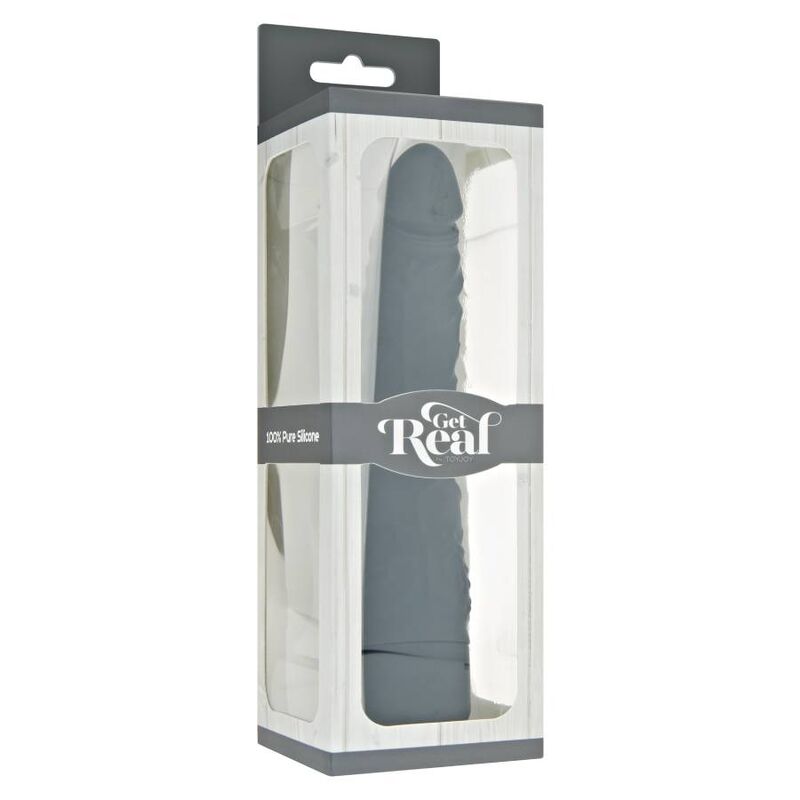 GET REAL VIBRADOR SLIM CLaSSICO PRETO