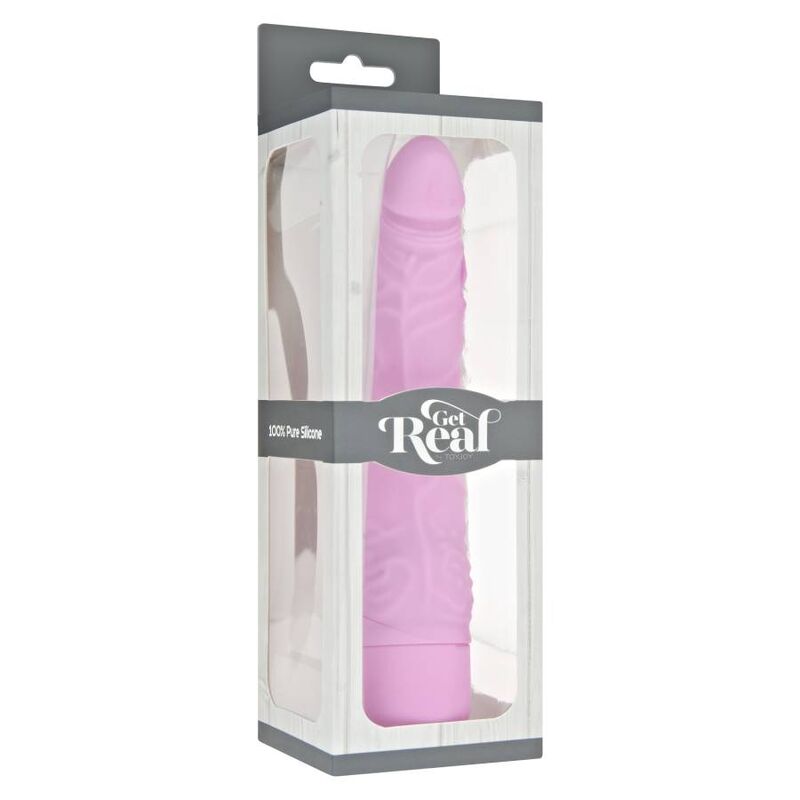 GET REAL VIBRADOR SLIM CLaSSICO ROSA