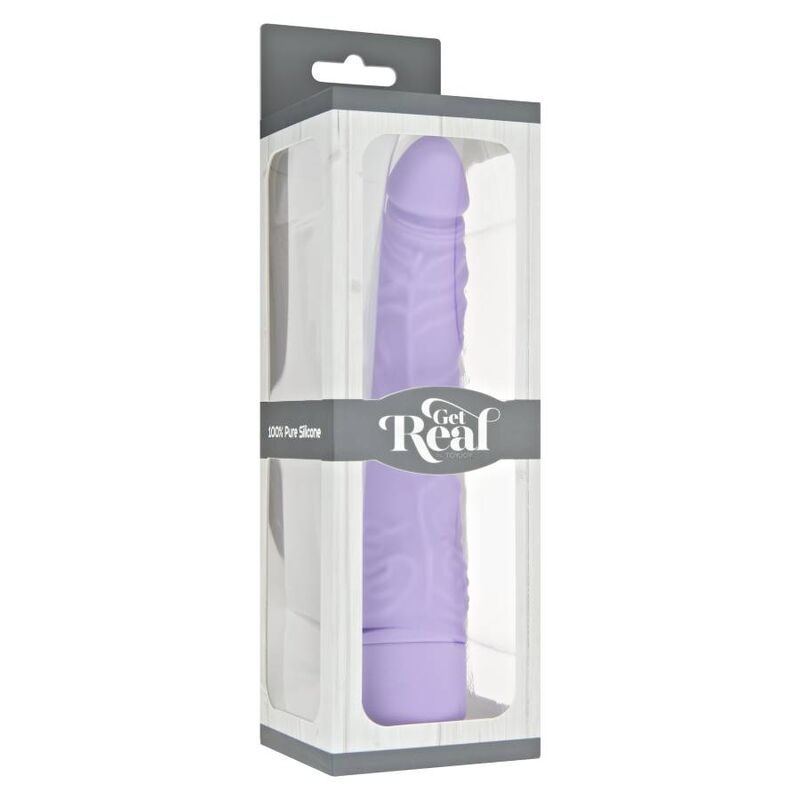 GET REAL VIBRADOR SLIM CLaSSICO ROXO