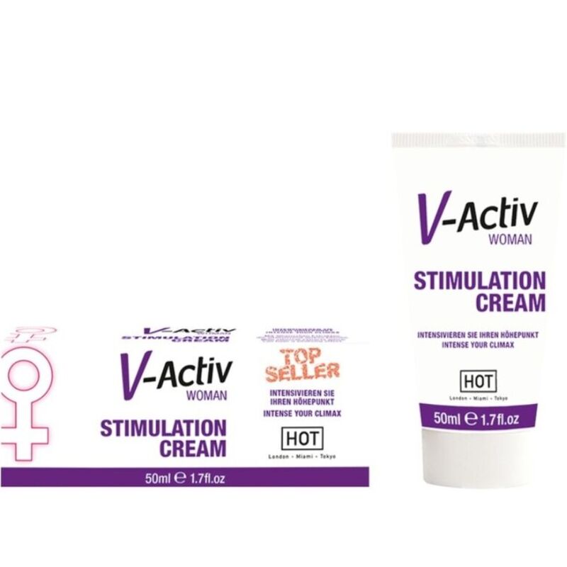 HOT V ACTIV CREME DE ESTIMULAyaO FEMININA 50ML