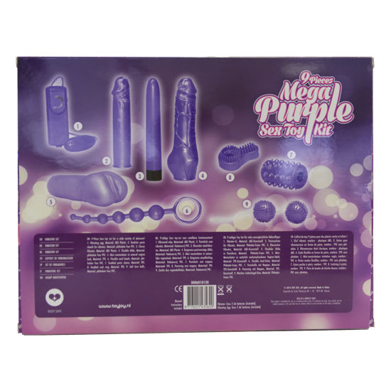 So PARA VOCe MEGA KIT DE BRINQUEDOS PURPLE SEX