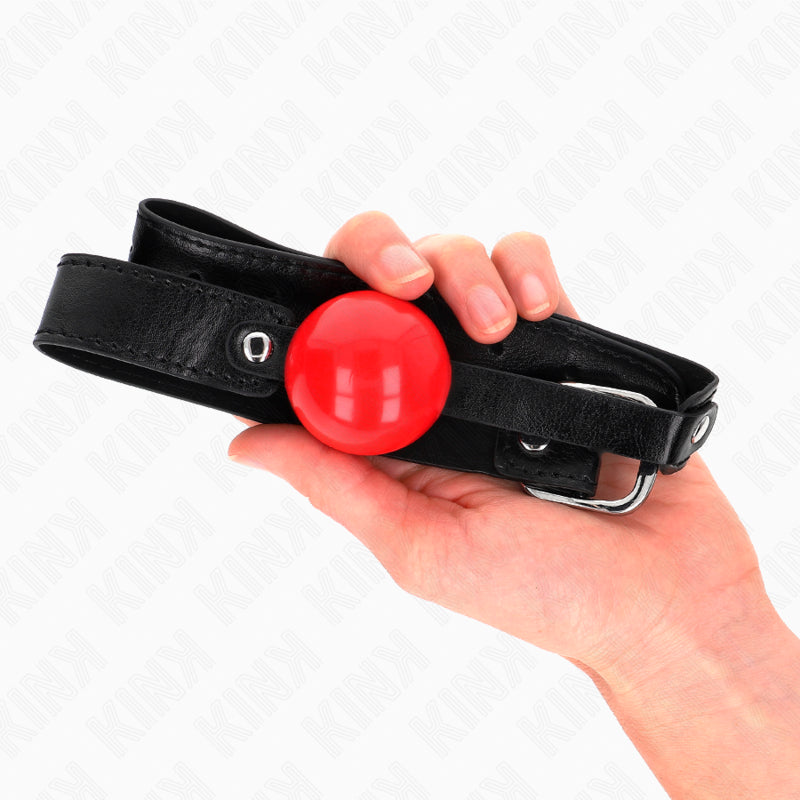 KINK BOLA TPE MACIA 4 CM GAG MODELO 1 66 x 25 CM AJUSTaVEL 41 61 CM