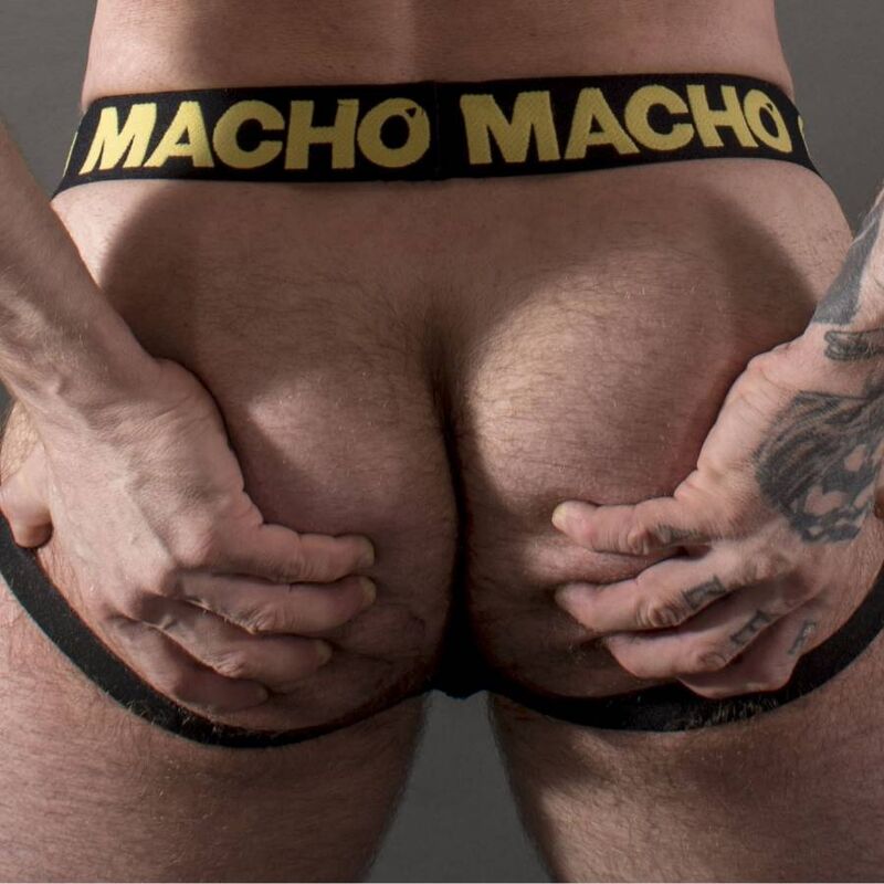 MACHO MX25AC JOCK CUERO AMARILLO S