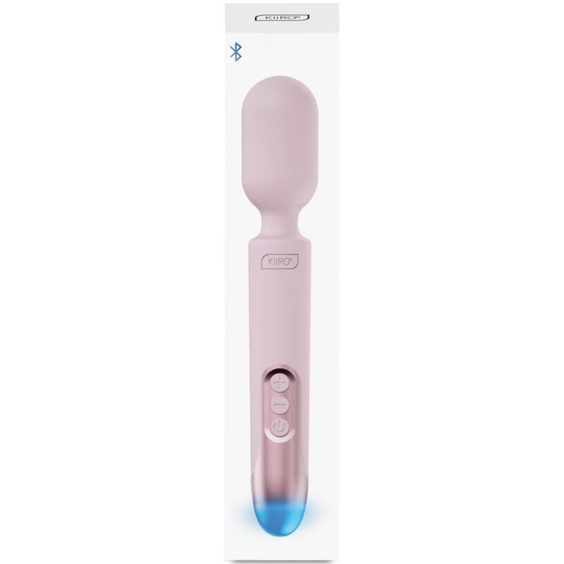 KIIROO PROWAND VIBRATOR WAND CONTROLE REMOTO APLICATIVO GRATUITO ROSA