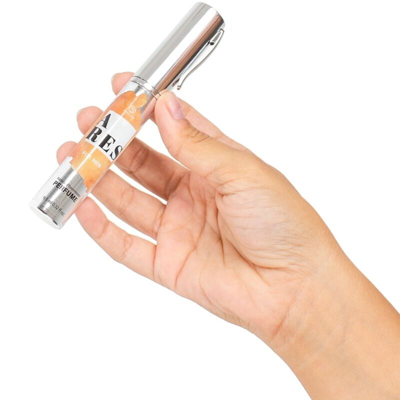 SECRETPLAY ARES PERFUME NATURAL FEROMONAS TAMANHO VIAGEM PARA HOMENS 10 ML