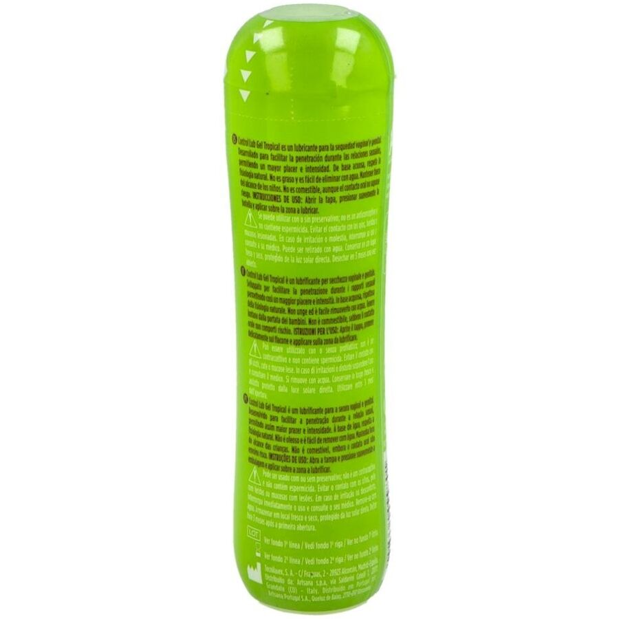 CONTROL GEL LUBRIFICANTE LUB TROPICAL 75 ML