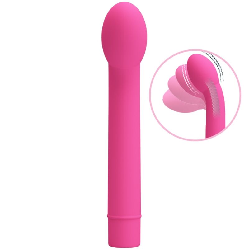 PRETTY LOVE LOGAN G SPOT VIBRADOR 10 VIBRAyoES ROSA
