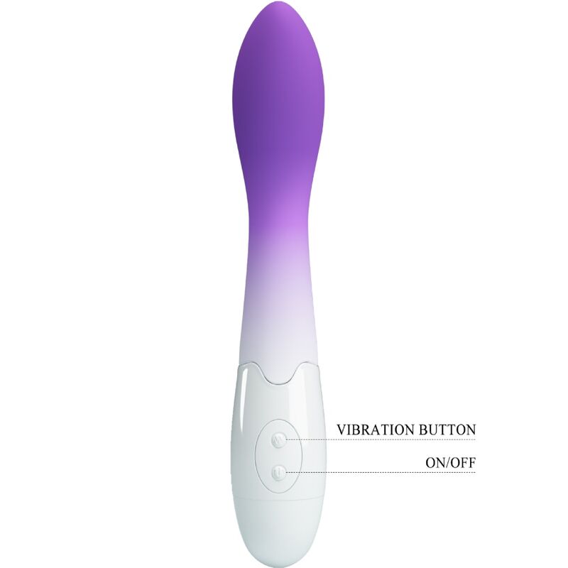 PRETTY LOVE VIBRADOR BISHOP G SPOT 30 VIBRAyoES ROXO