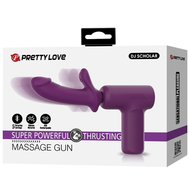 PRETTY LOVE DJ SCHOLAR MASSAGER 5 CONFIGURAyoES ROXO
