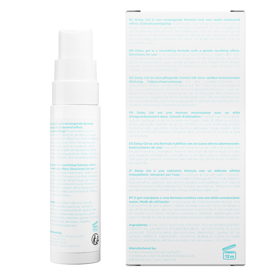 COBECO VIAGEL PARA HOMENS GEL RETARDANTE 30 ML