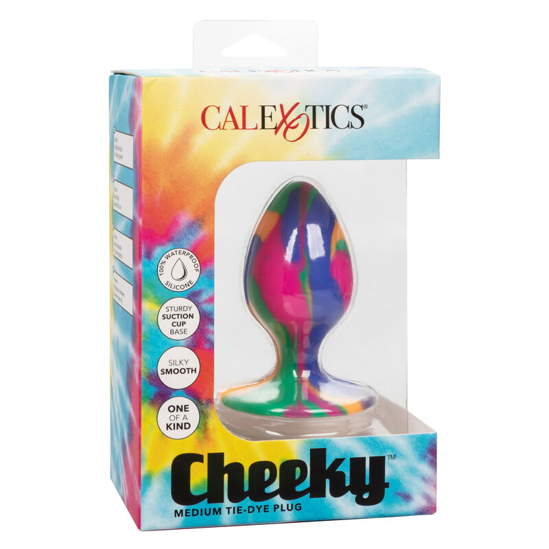 CALEXOTICS CHEEKY MeDIO TIE DYE PLUG ANAL