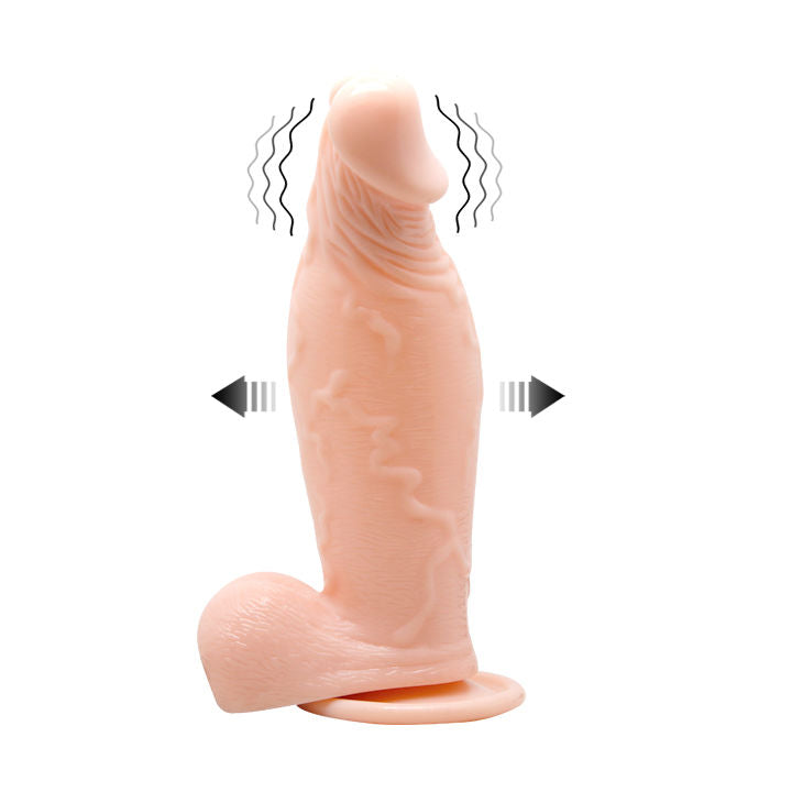 BAILE DILDO VIBRANTE E INFLVEL REALISTA