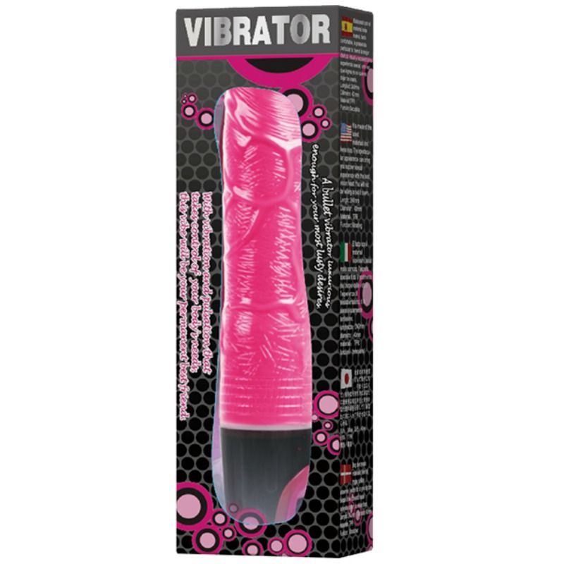 BAILE VIBRADOR MULTIVELOCIDADE ROSA