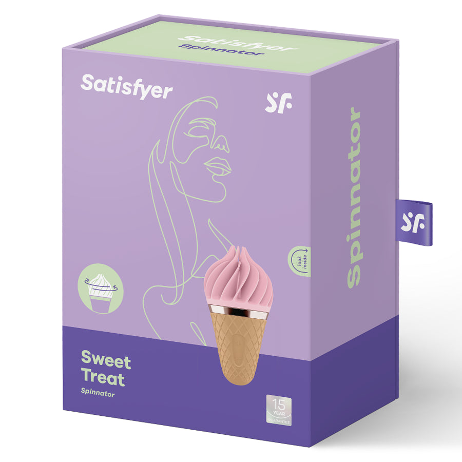 SATISFYER SWEET TREAT SPINNATOR NEGRO