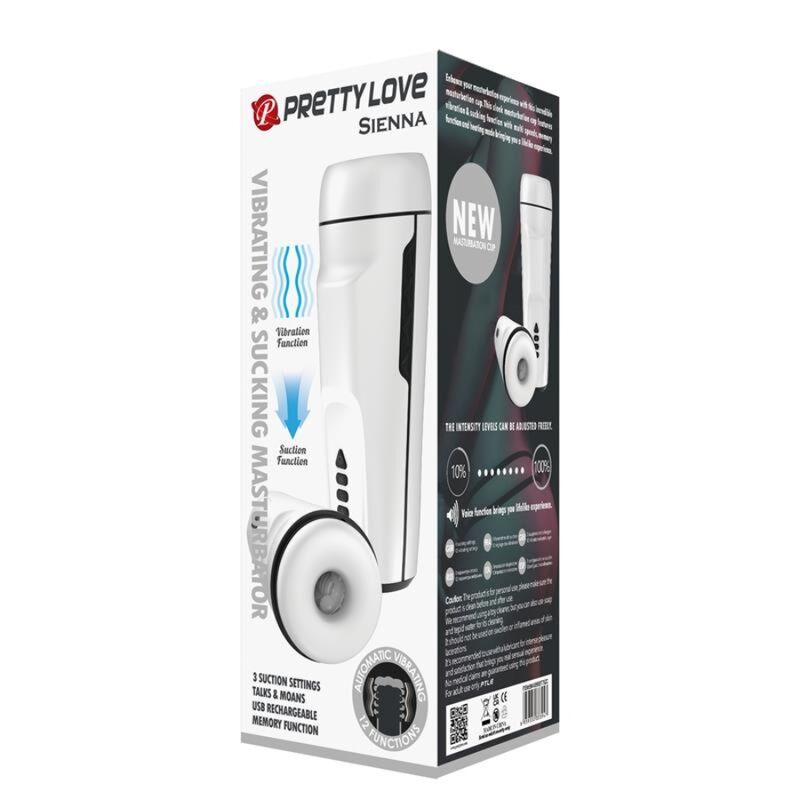 PRETTY LOVE SIENNA MASTURBADOR MASCULINO COM VIBRAyaO CONVERSA SEXUAL E SUCyaO