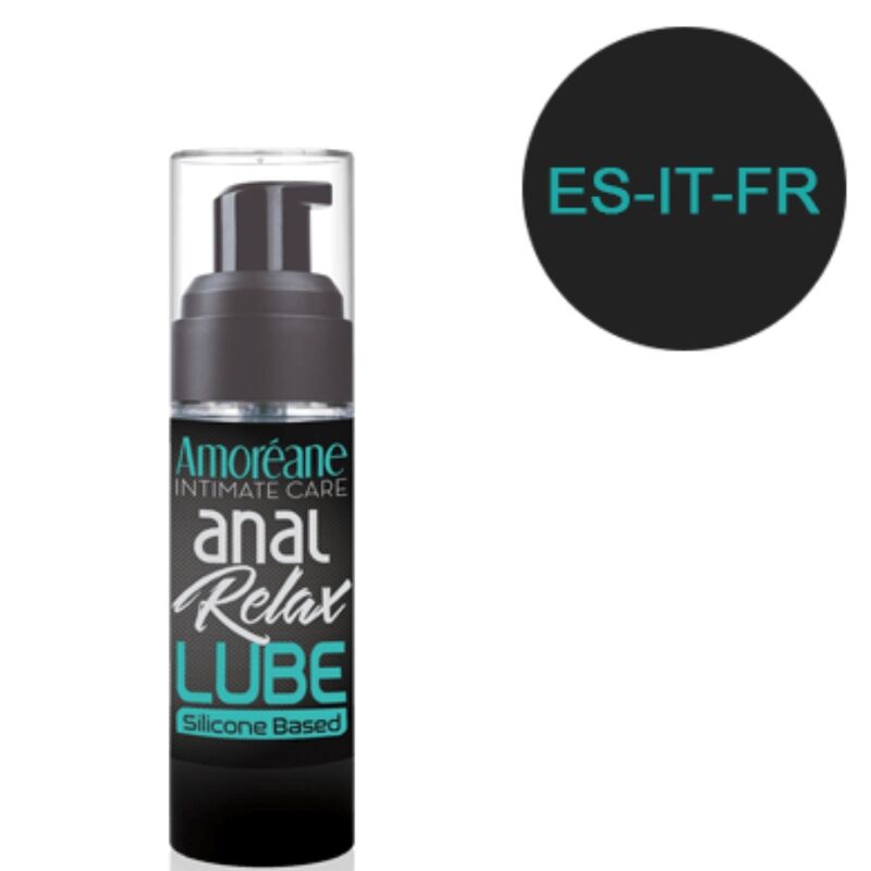 AMOREANE LUBRIFICANTE ANAL a BASE DE SILICONE 30 ML ES IT FR
