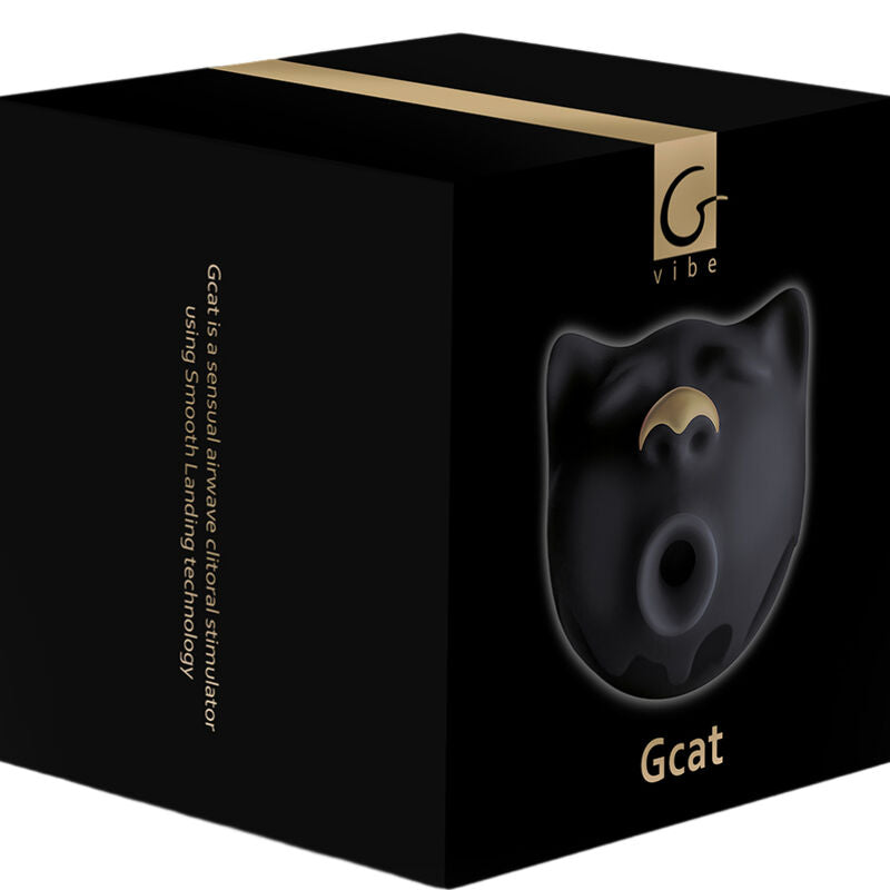 G VIBE GCAT MYSTIC ONDAS ESTIMULANTES DO CLIToRIS PRETO