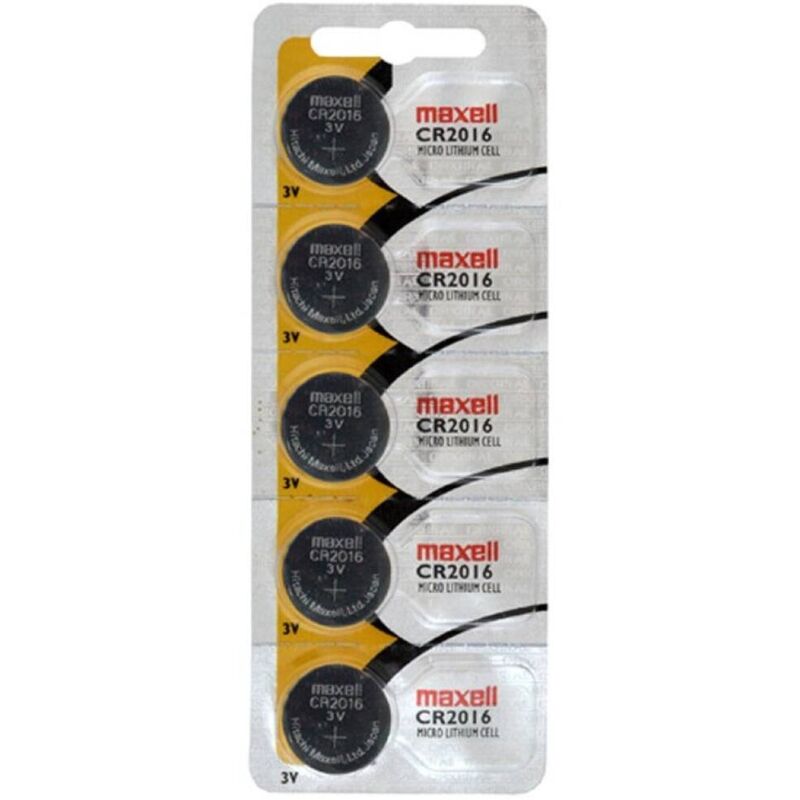 MAXELL CR2016 3V BLISTER DE CeLULA DE LiTIO BUTTON5
