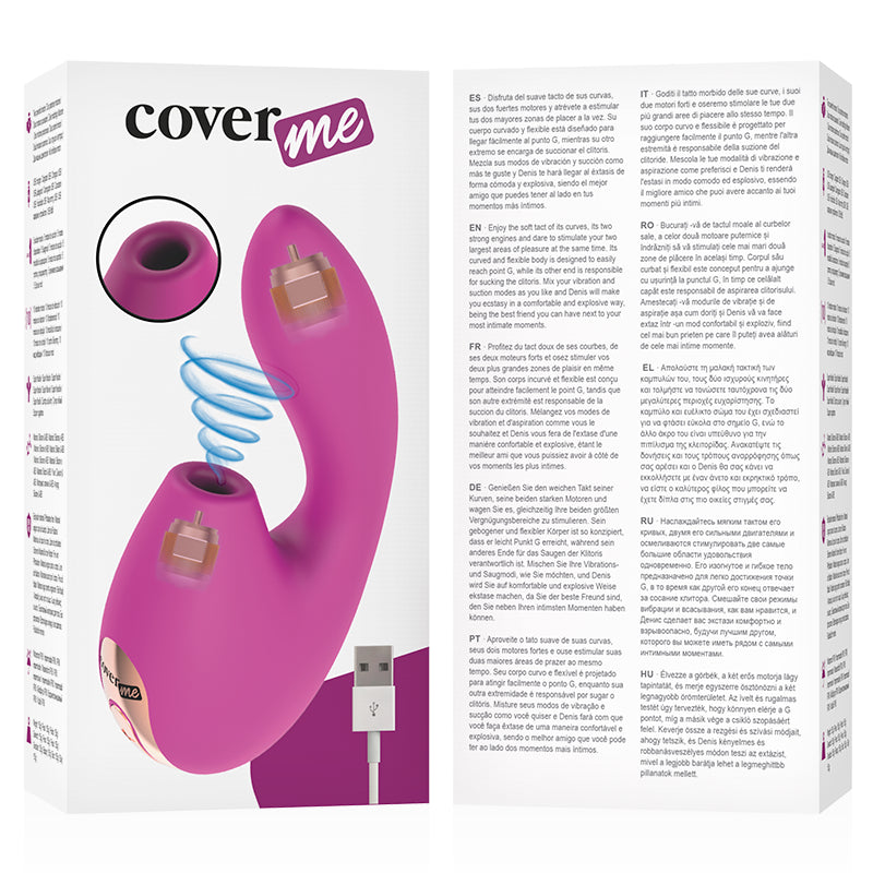 COVERME ONDAS ESTIMULANTES DO CLIToRIS E PODEROSO VIBRADOR DE PRESSaO DO PONTO G