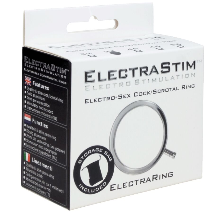 ELECTRASTIM ANEL DE METAL PARA PeNIS ELECTRARINGS 34 MM