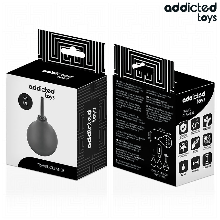 ADDICTED TOYS LIMPADOR ANAL DE VIAGEM TAMANHO S 90 ML