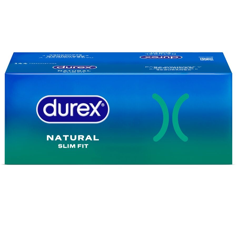 DUREX NATURAL SLIM FIT BaSICO 144 UNIDADES