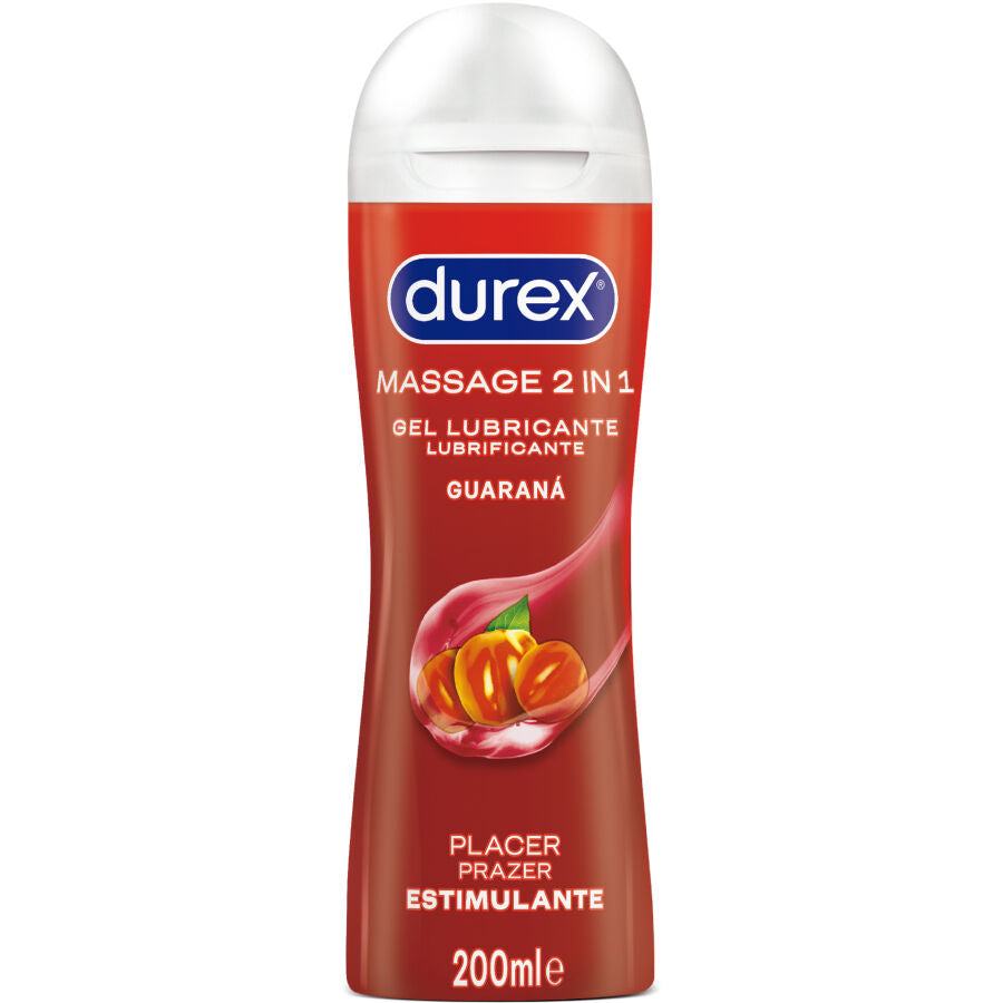 DUREX GEL LUBRIFICANTE DE MASSAGEM ESTIMULANTE DE GUARANa 200 ML