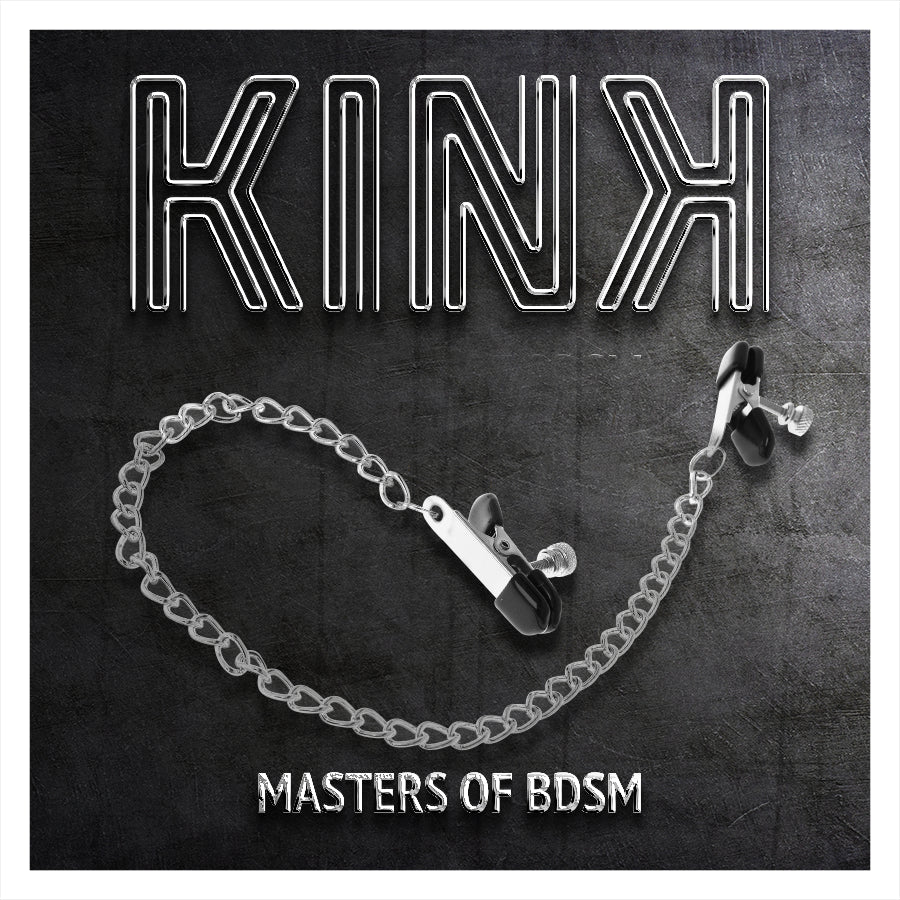 KINK PINyAS DE CORRENTE PLANA PRATA 34 CM