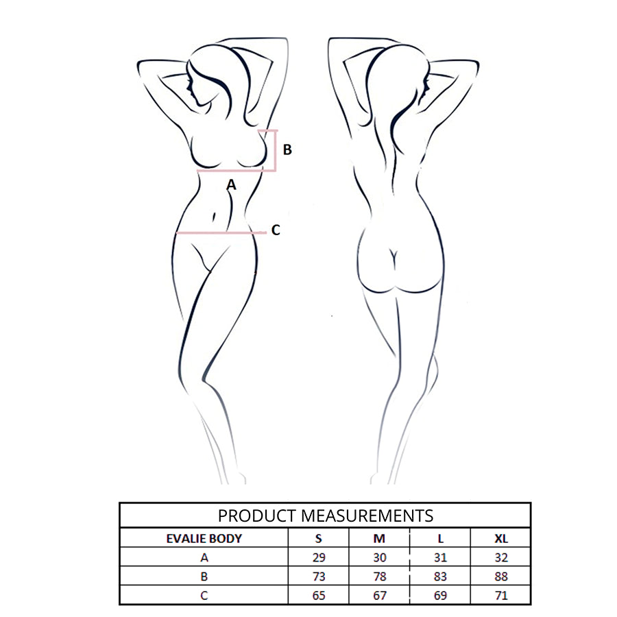 PASSION EVALIE BODY BRANCO L XL