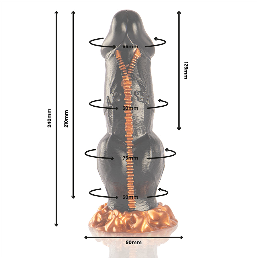 EPIC DEIMOS DILDO PODER DO eXTASE