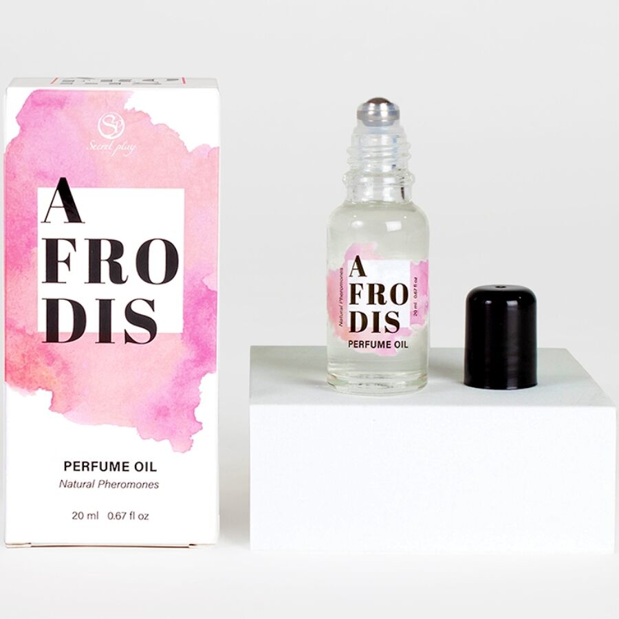 SECRETPLAY AFRODIS PERFUME EM oLEO COM FEROMoNIOS PARA MULHERES 20 ML