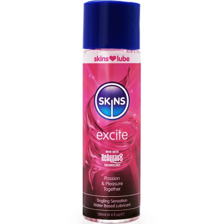 SKINS EXCITE LUBRIFICANTE a BASE DE aGUA 130 ML