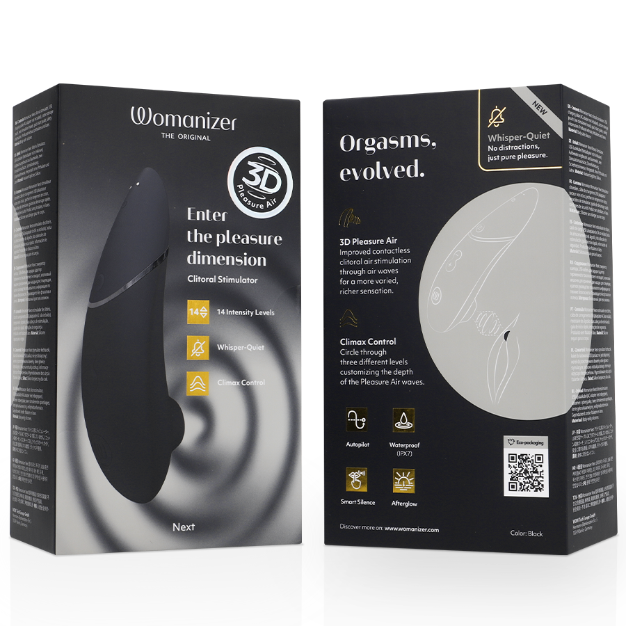 WOMANIZER PRoXIMO ESTIMULADOR CLITORIAL PRETO